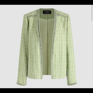 Green Tweed Blazer